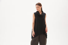 Load image into Gallery viewer, COWL NECK SLEEVELESS TUNIC
