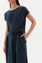 Load image into Gallery viewer, TIE BACK PLEAT DRESS
