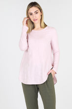 Load image into Gallery viewer, SCARLETT LONG SLEEVE TEE BLUSH MARLE
