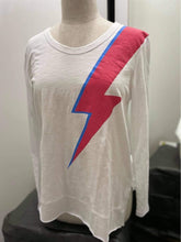 Load image into Gallery viewer, LIGHTNING BOLT TEE WHITE

