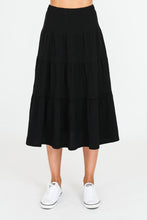 Load image into Gallery viewer, PIPER SKIRT BLACK
