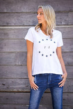 Load image into Gallery viewer, MINI STAR LOGO TEE WHITE

