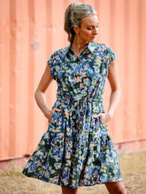 Load image into Gallery viewer, POLLY PAINTED FLORALS DRESS
