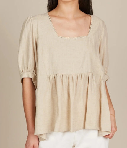 AMELIE TOP [COL:CANVAS SIZE:XL]